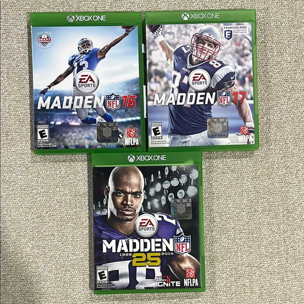 Madden NFL Video Games in Green